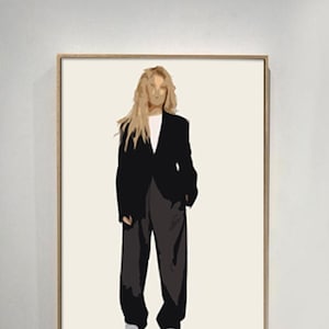 Fashion Illustration Wall Art - Digital Print