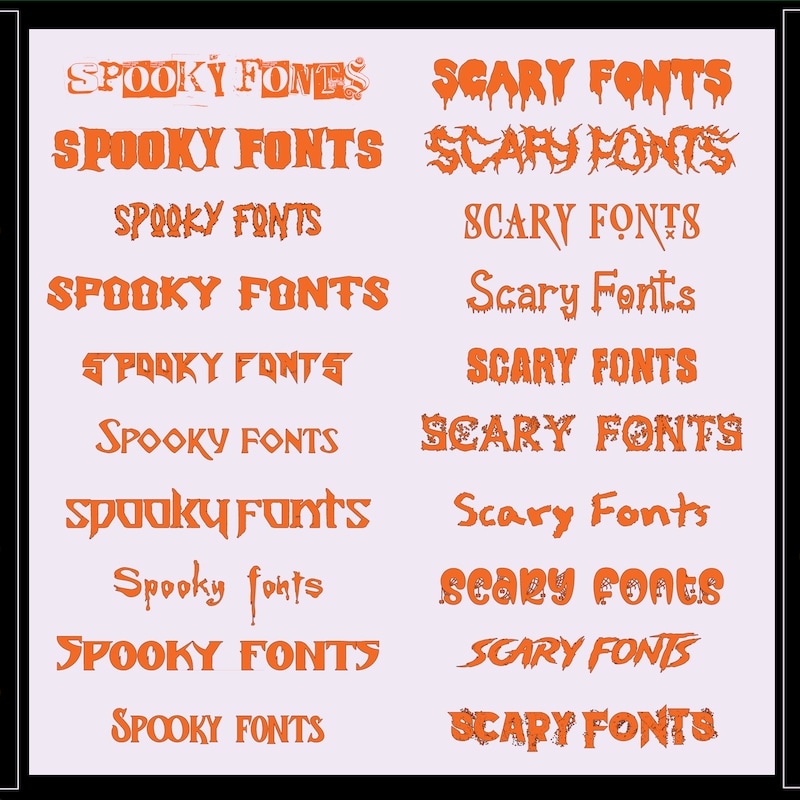 Cool Scary Stencils Etsy Cool Scary Stencils Etsy