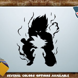 Dragonball Z DBZ Inspired Goku Silhouette Vinyl Diecut Decal Sticker All Sizes