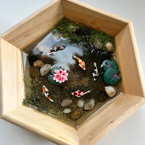 Resin Koi Pond