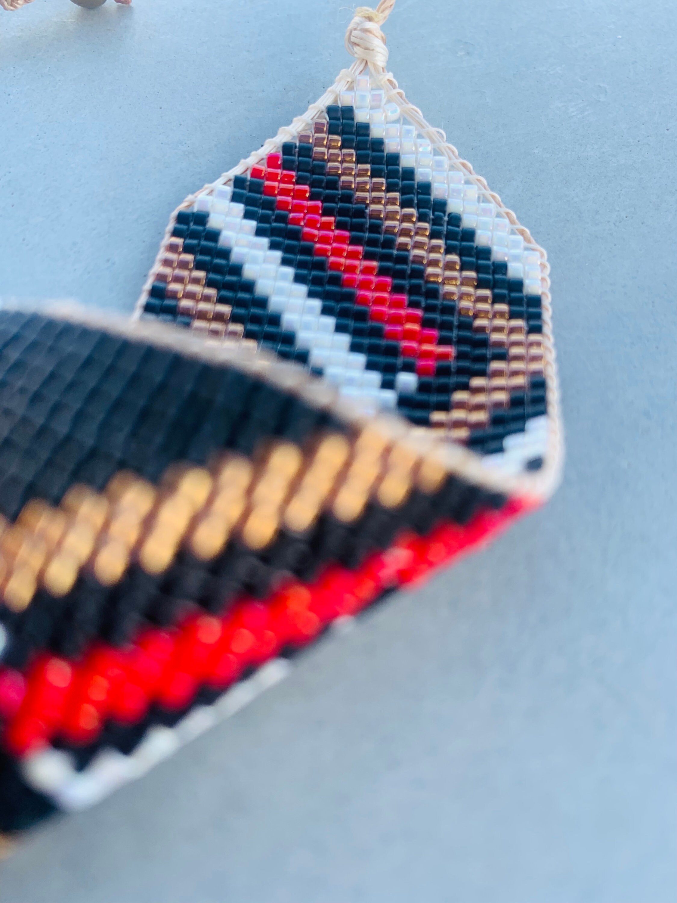 Pattern for Bead Weaving on a Loom With Miyuki Delica 11/0 Etsy