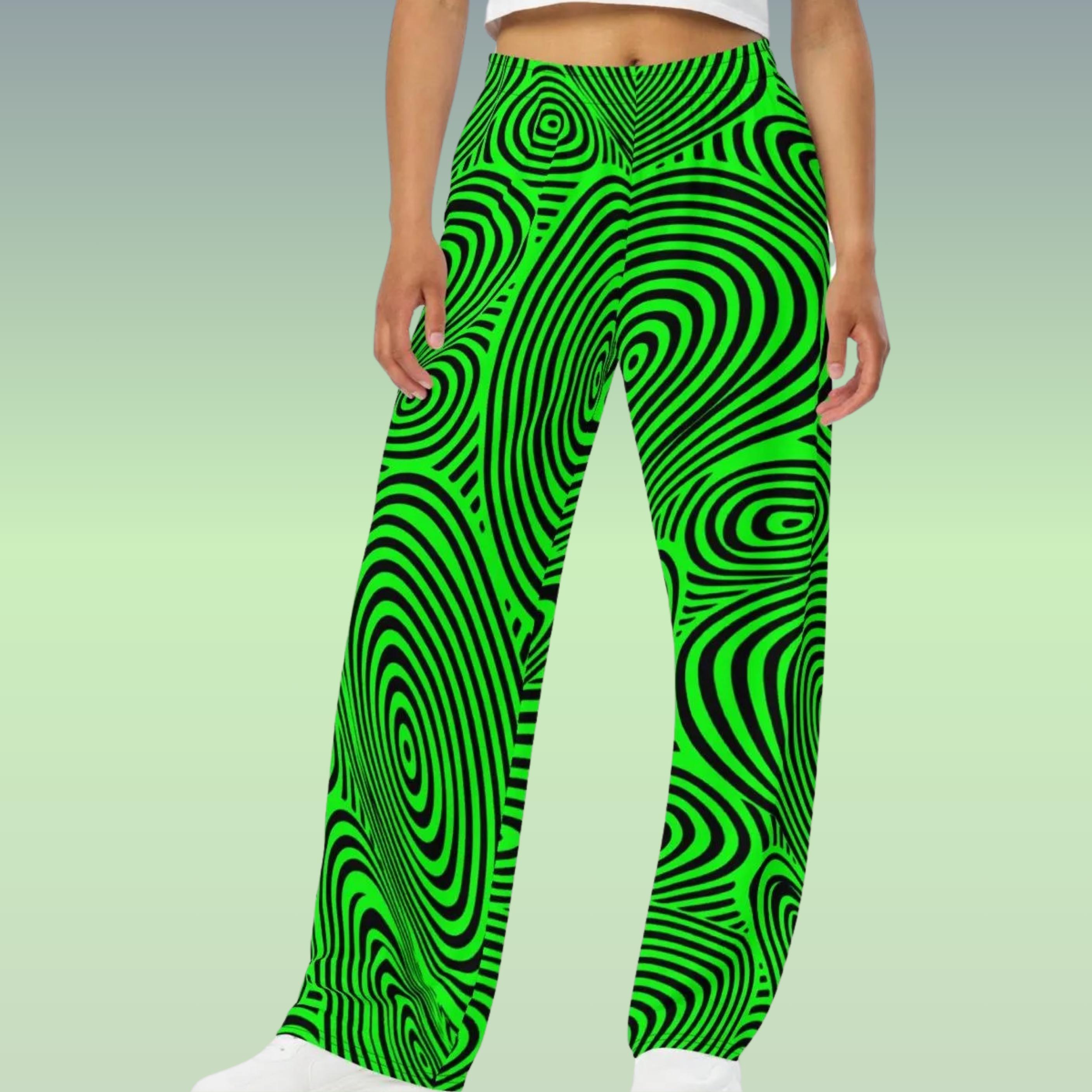 Neon Green Pants Mens