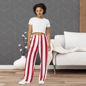 Candy stripe trousers sales