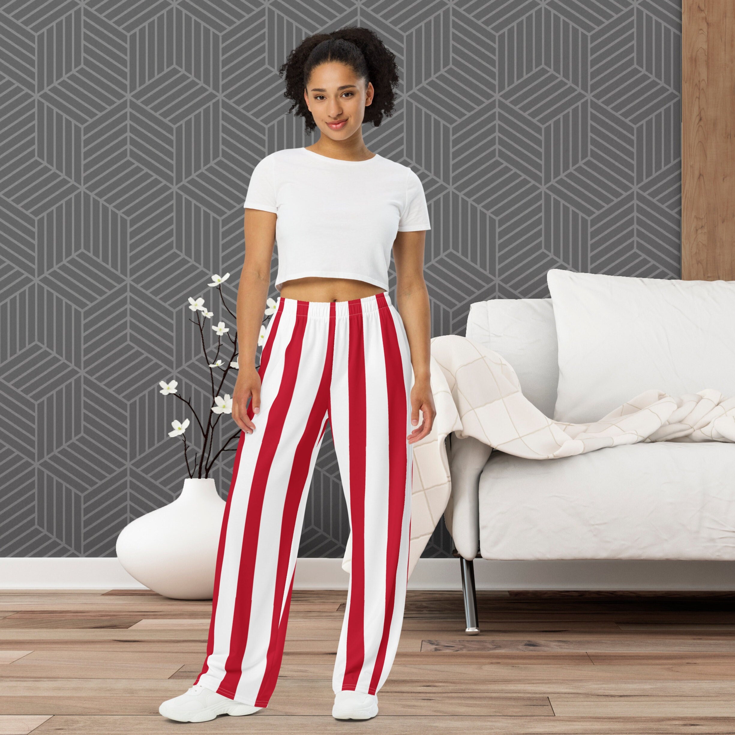 Candy stripe sales trousers