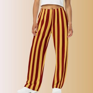 Maroon and Gold Lounge Pants: Team Spirit Wear - Adult Sizes