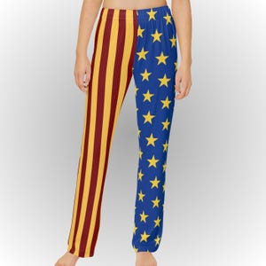 Day & Night Jester Pants – Striped Costume-Inspired Loungewear Pants for Youth