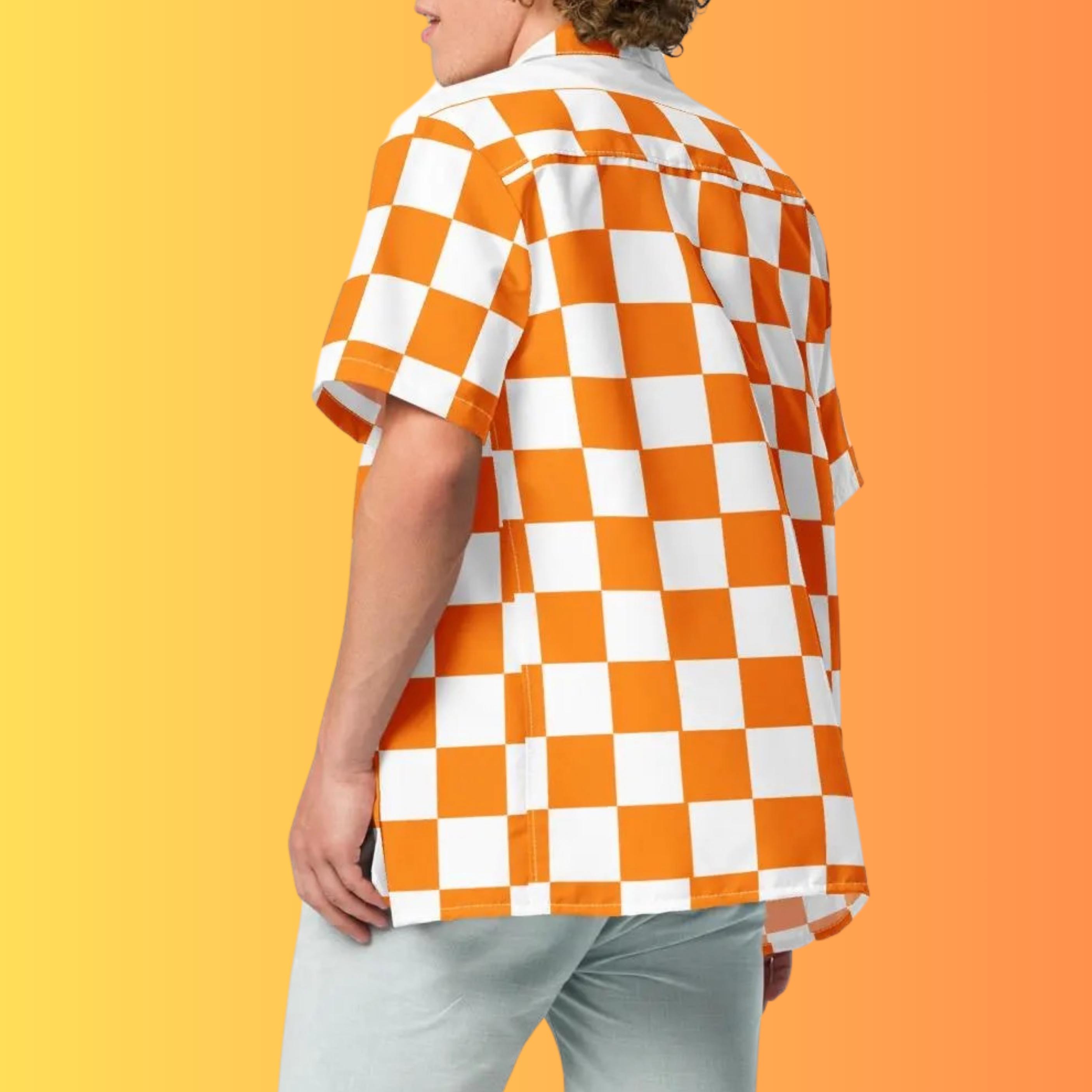 white and orange dress shirt Arancio-Bittersweet Orange And Bright White Candy Striped Subtle Sheen Super Soft Premium Cotton Cuff Collar Dress Shirt