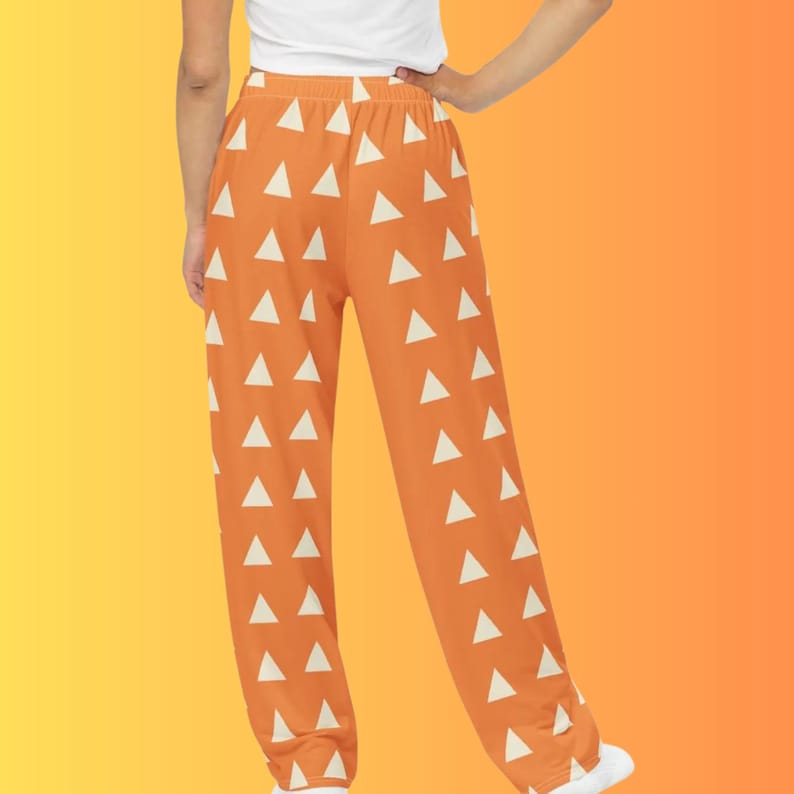 Anime Lightning Lounge Pants: Otaku Cosplay Pyjamasbyxor bild 4