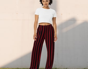 South Carolina Basketball Pant Lounge Pant for Basketball Fan Gift For South Carolina Lover Maroon and Black Striped Pants Gift for Game Day