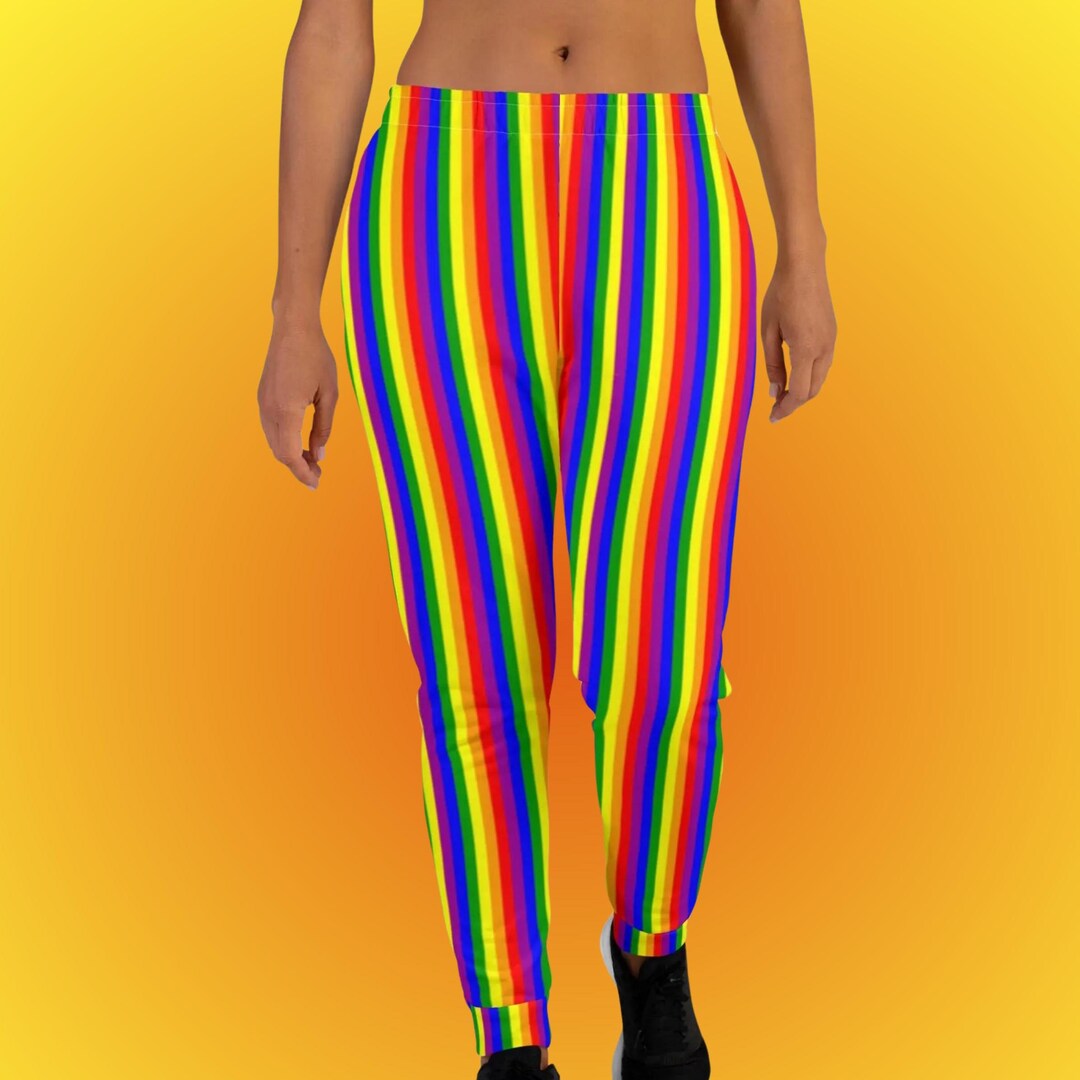 Rainbow Marble Women's Joggers