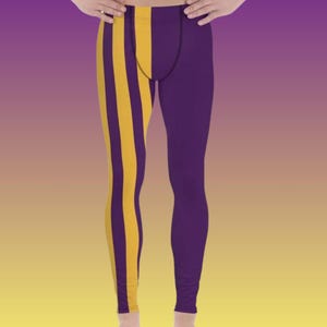 Men&#39;s Leggings Costume Idea Jester Mens Leggings Clown Pants Two Colors Carnival Costume Party Mardi Gras Costume Halloween Cosplay
