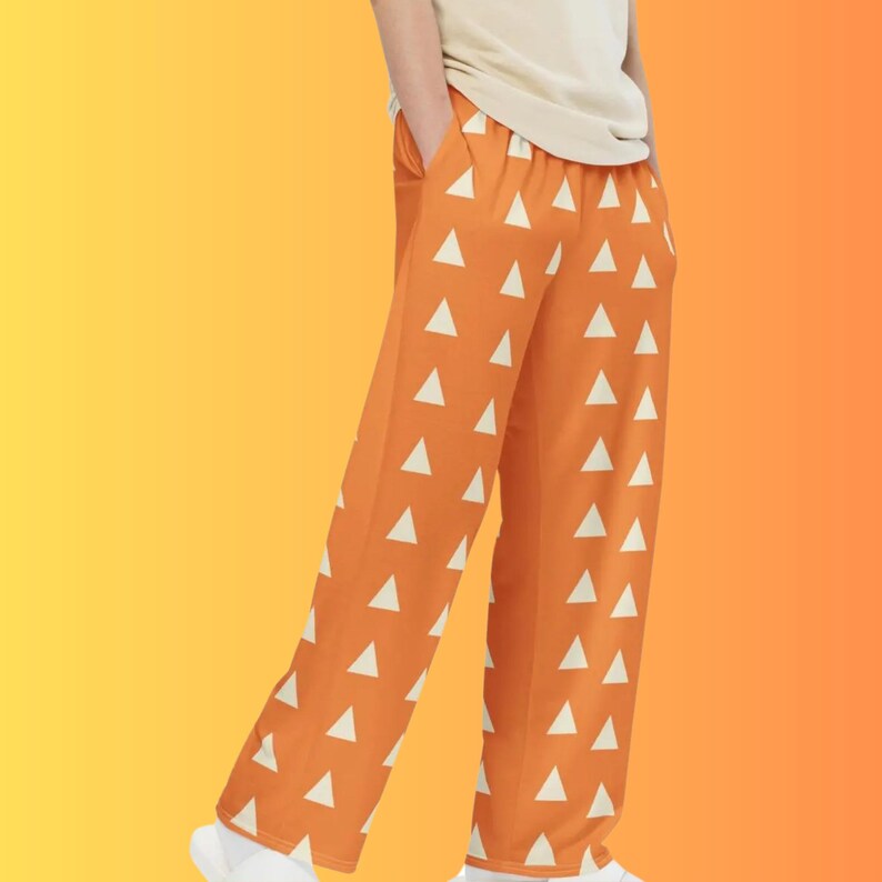 Anime Lightning Lounge Pants: Otaku Cosplay Pyjamasbyxor bild 5