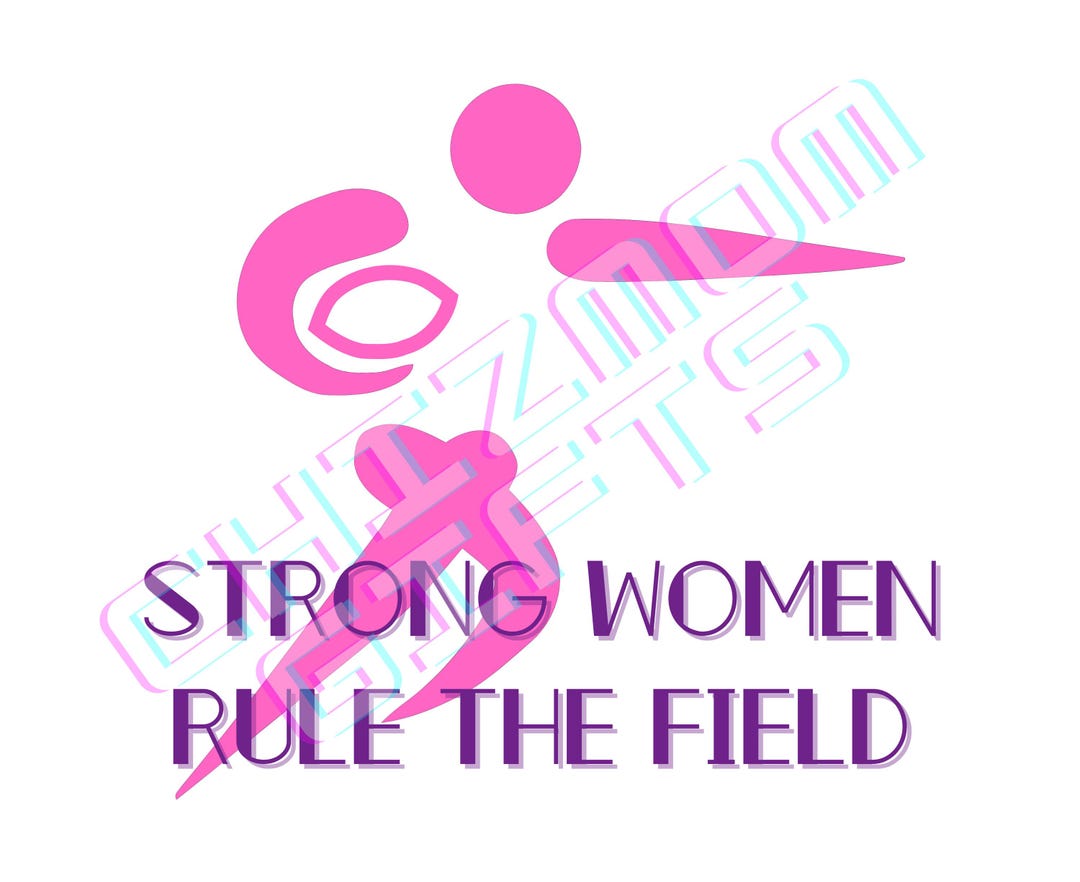 Womens Rugby Silhouette Design for Shirts, Mugs, Totes Design for Hats ...