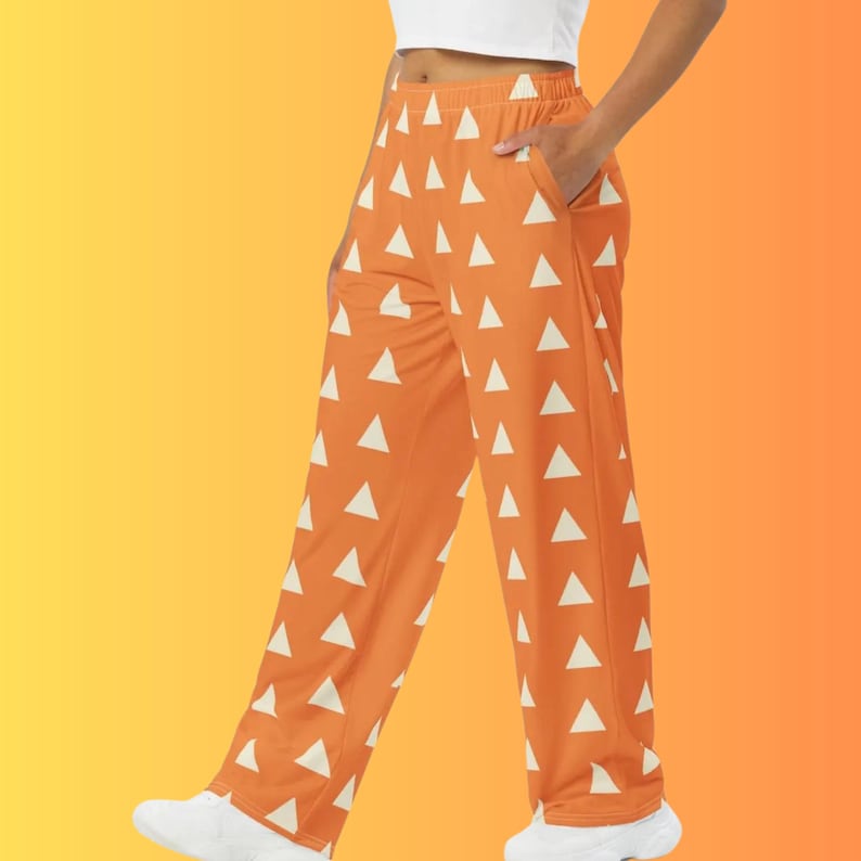 Anime Lightning Lounge Pants: Otaku Cosplay Pyjamasbyxor bild 2