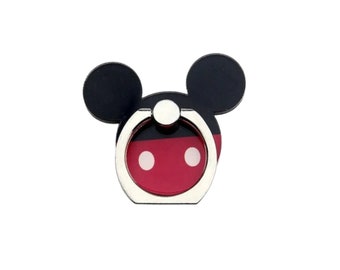 DISNEY Mickey and Minnie Mouse Finger Ring | Mobile Phone Holder Stand Grip