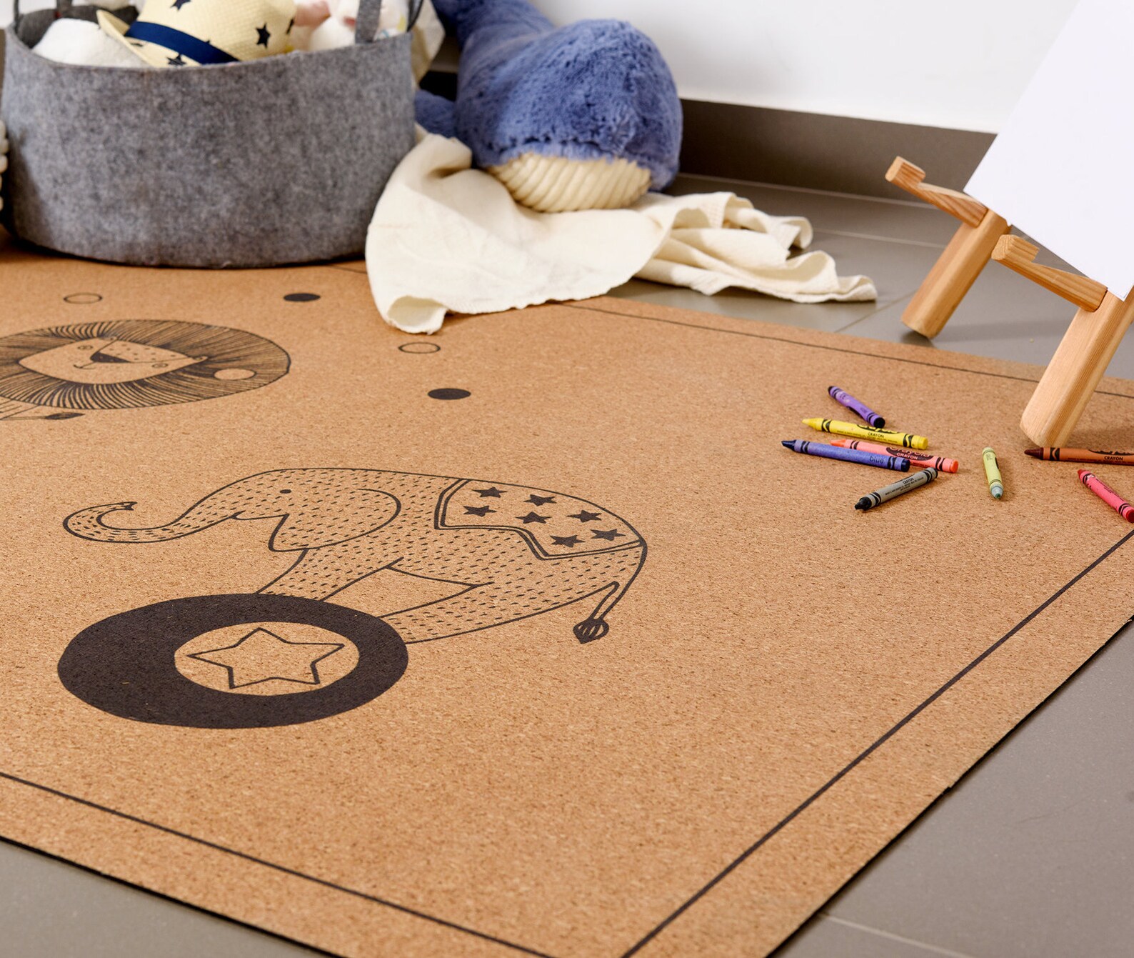 Area Rug Baby Girl Neutral Nursery Kids Decordecorative Etsy