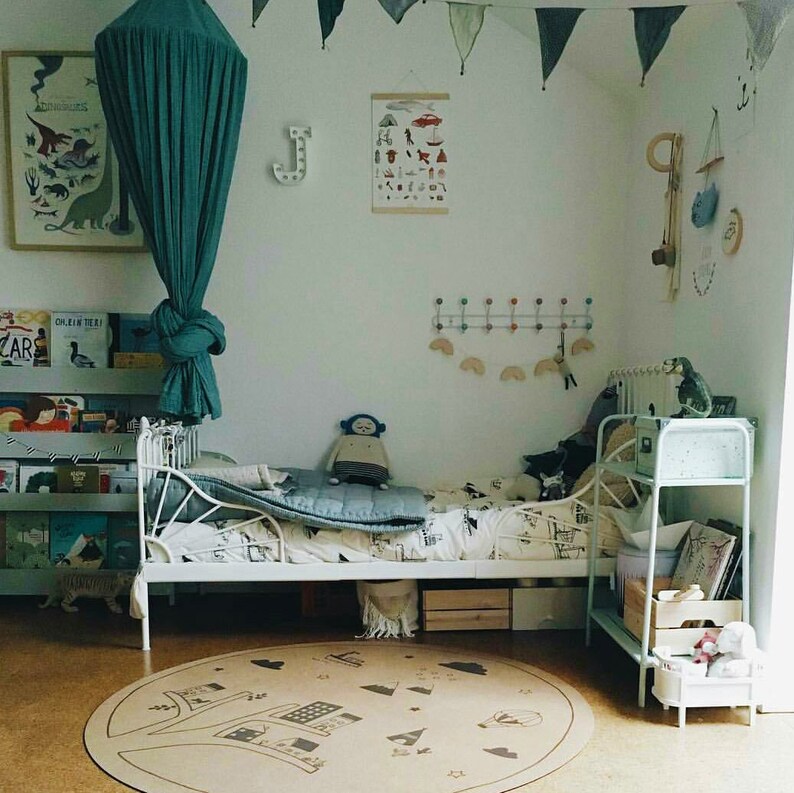 Baby girl Round nursery rug area rugs baby shower kids Etsy