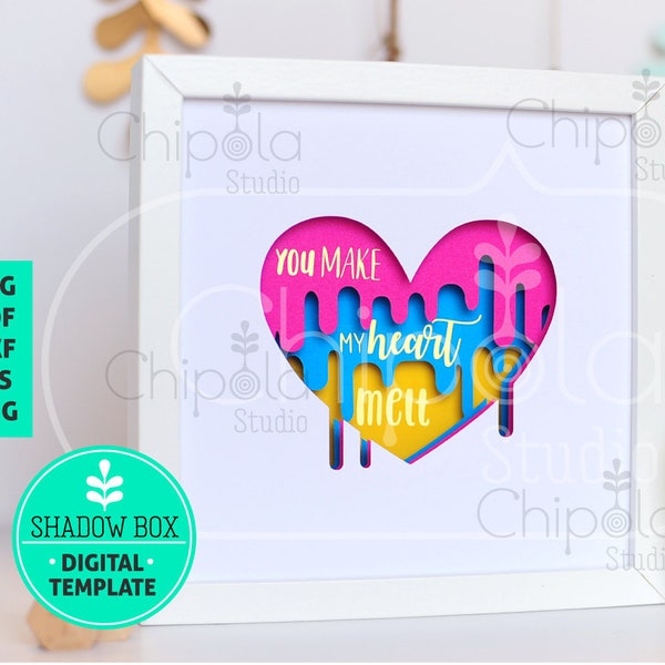 Heart Shadow Box SVG, 3d papercut SVG, Valentine's layered paper art template, scroll saw pattern, romantic quote pop style vector clip art Heart Shadow Box SVG, 3d papercut SVG, Valentine's layered paper art template, scroll saw pattern, romantic quote pop style vector clip art