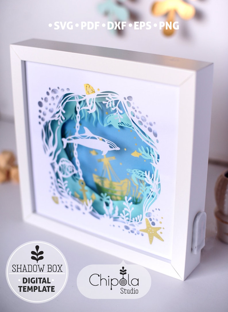 Free Free Layered Svg For Shadow Box 448 SVG PNG EPS DXF File