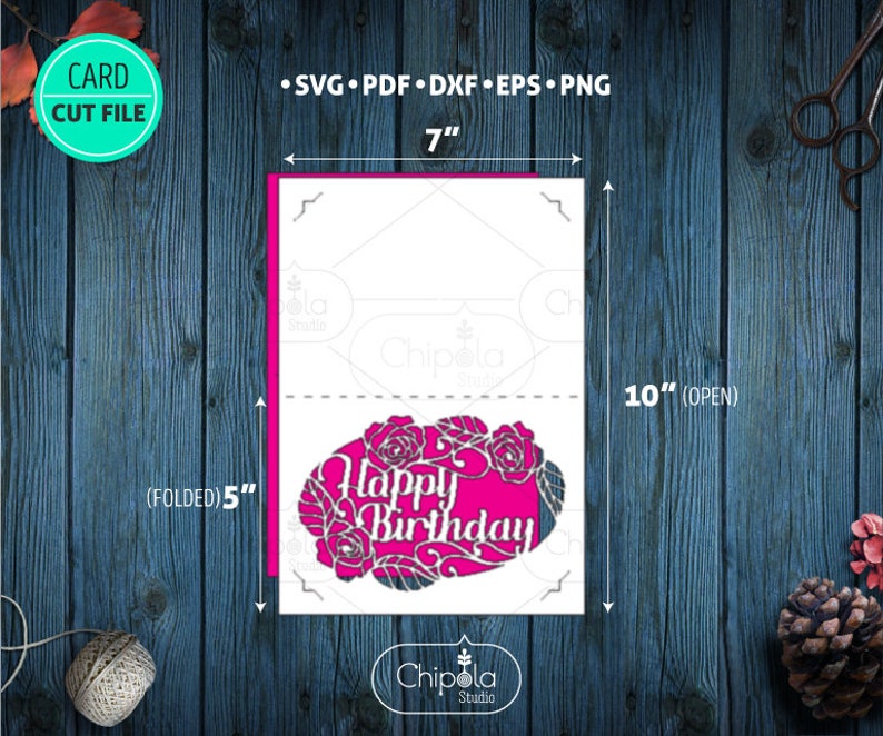 Download Flowers Card Cut File Envelope Birthday Invitation Stationary Floral Card Roses Vector Greeting Card Happy Birthday Card Svg Template Invitations Announcements Paper Party Supplies Efp Osteology Org