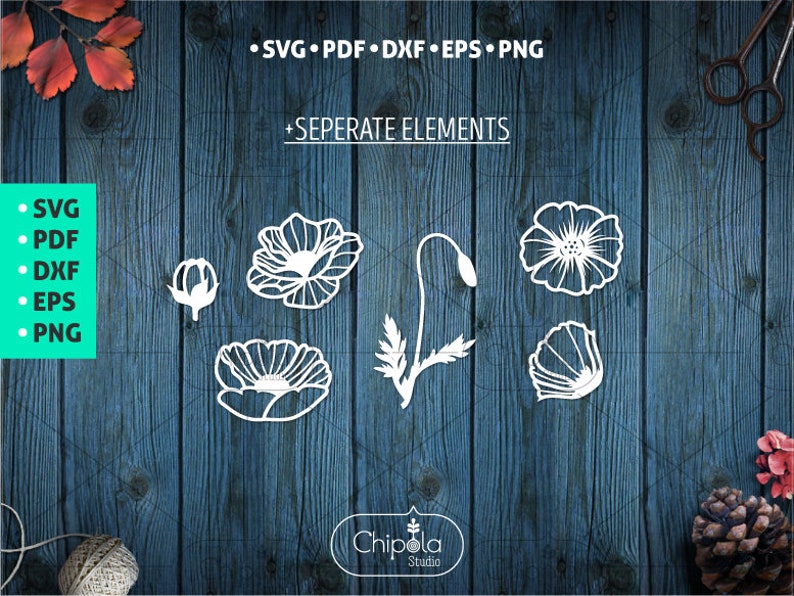 Free Free 256 Poppy Flower Svg Cutting File SVG PNG EPS DXF File
