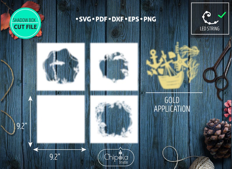 Download Underwater Shadow Box SVG 3d papercut SVG layered paper ...