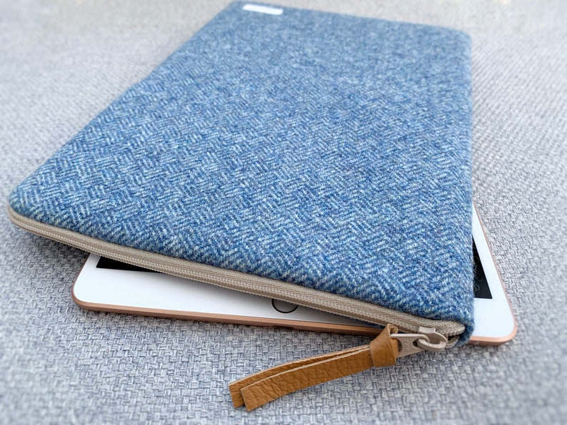 Wool custom laptop case, tablet case, computer case, iPad mini case, iPad sleeve, iPad Pro case, iPad Air case, MacBook 13 14 16 inch case 