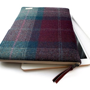 Personalised tweed laptop case,women’s iPad sleeve,iPad mini case,iPad Pro 11/12.9 sleeve,iPad Air 4/5 case,MacBook 13/14/16 inch M1/M2 case