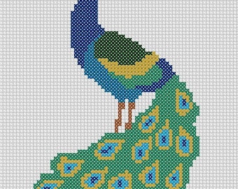Peacock Symbol Etsy