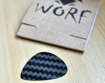 Carbon Fiber guitar pick set