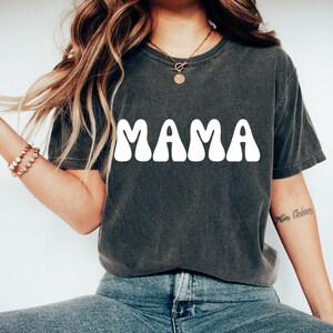 Comfort Color Mama Shirt | New Mom Shirt, Mommy Shirt, Mama T-Shirt, Cute Mom Shirt, Mother&#39;s Day Gift, Mom Life Shirt, Mama Shirt Active
