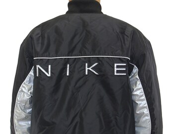 nike bomber jacket etsy