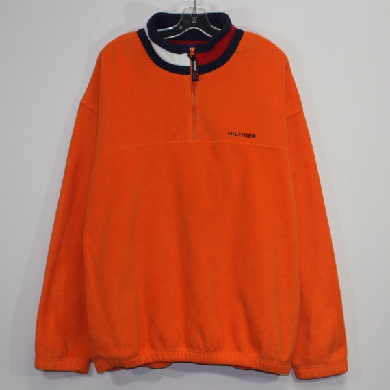 vintage tommy hilfiger fleece pullover