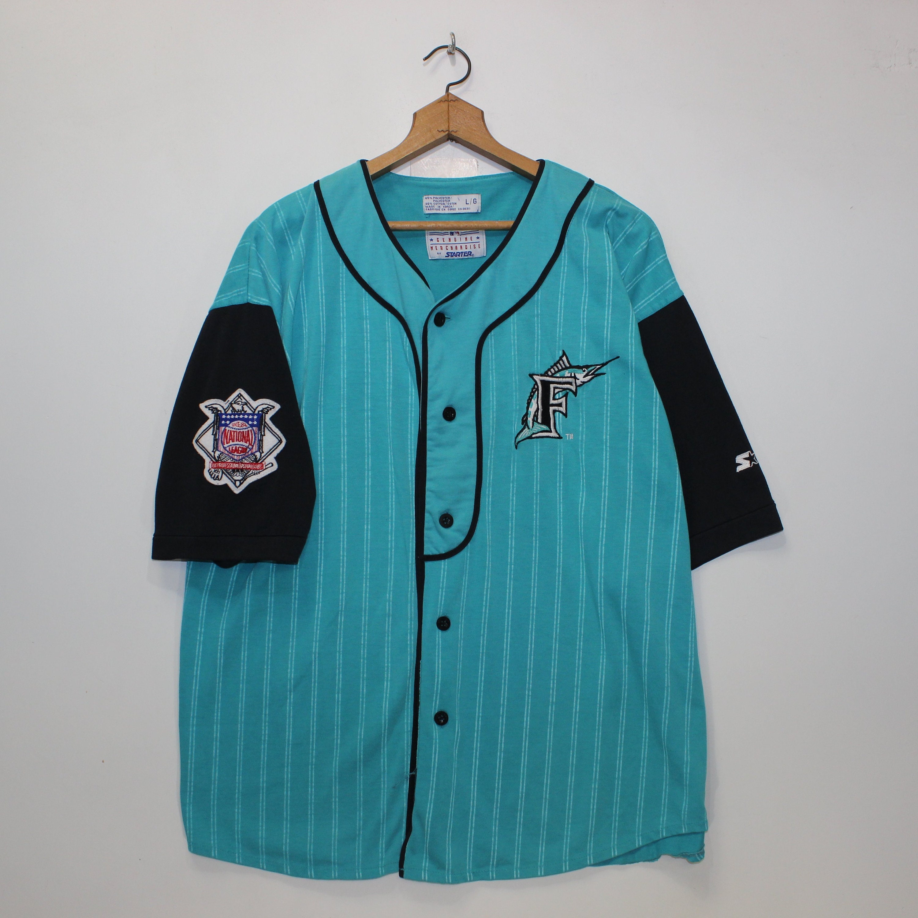 florida marlins pinstripe jersey
