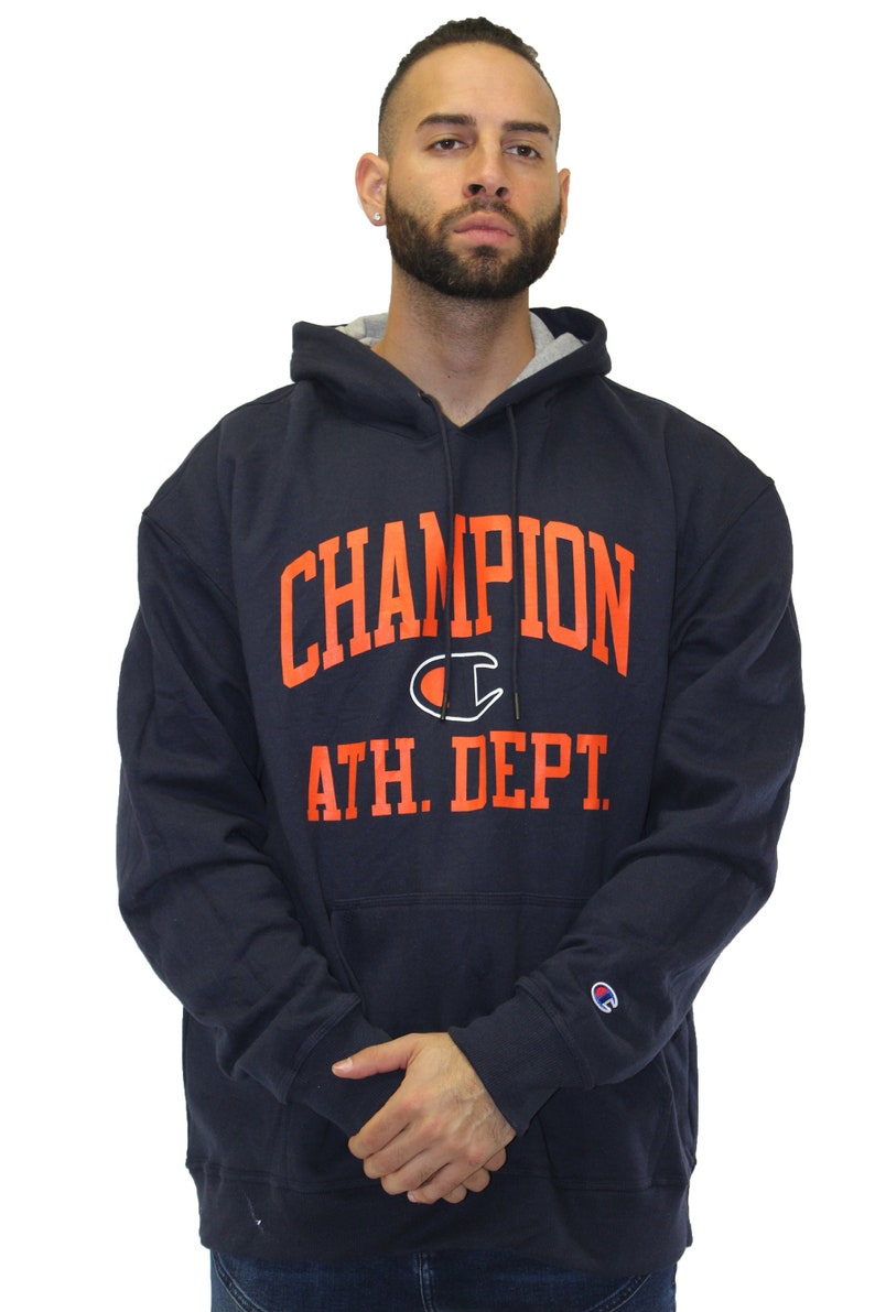 champion spell out hoodie