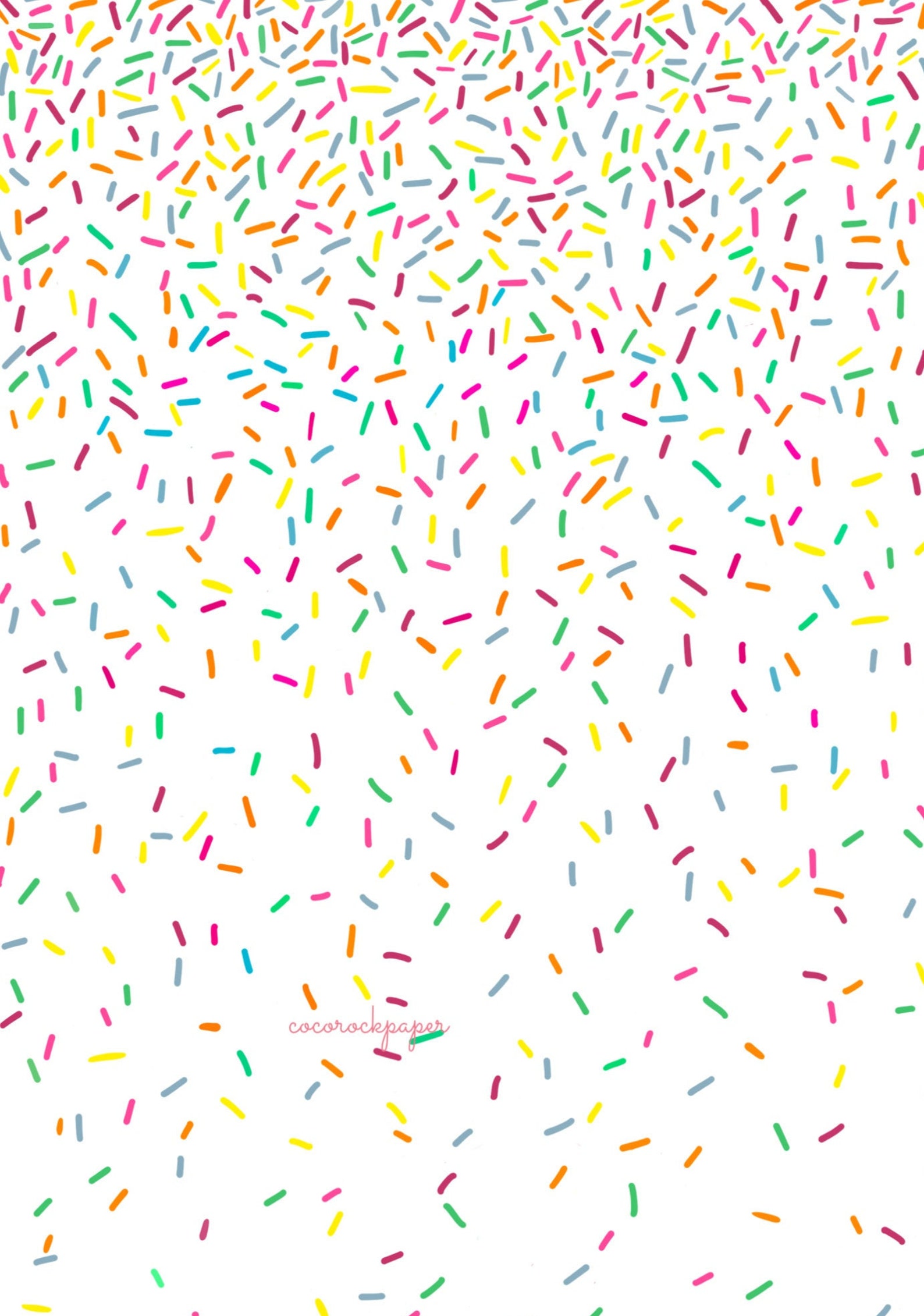 Printable Sprinkles Border Paper Craft Supplies Invitation - Etsy