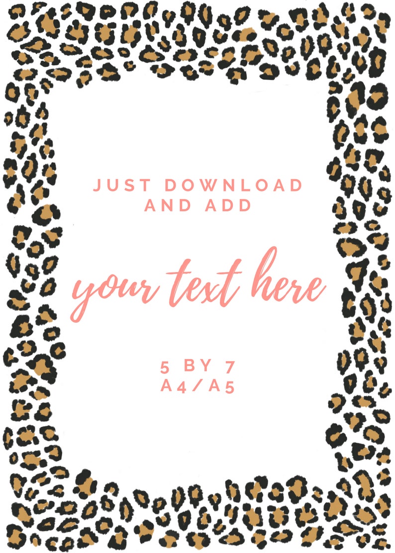 Printable Dalmatian Border Pages - Paper Craft Supplies - Invitation ...