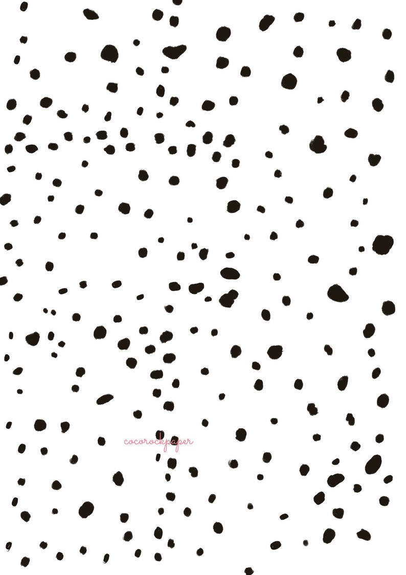 Printable Dalmatian Border 8 Pages Paper Craft Supplies Invitation ...
