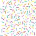 Printable Sprinkles Border Paper Craft Supplies Invitation Template ...