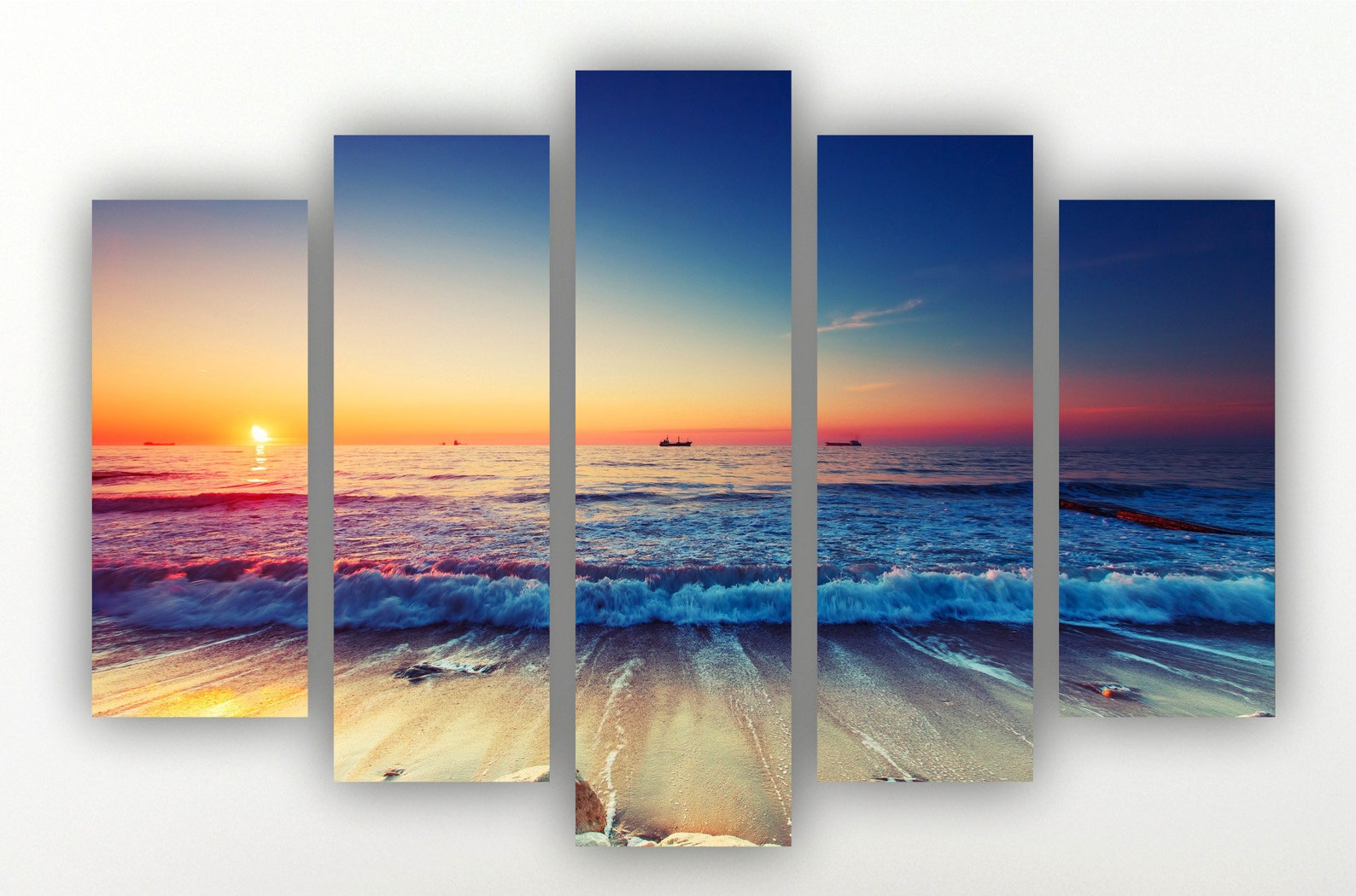 Beautiful Sunrise Over the Horizon Art Canvas Print. Many - Etsy