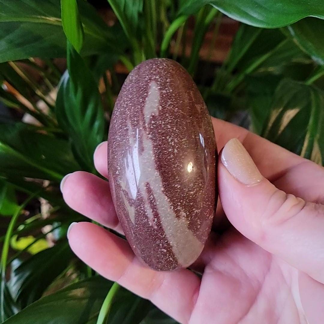 Set Of Three Rare Black Pocket Size Shiva Lingam Ghana