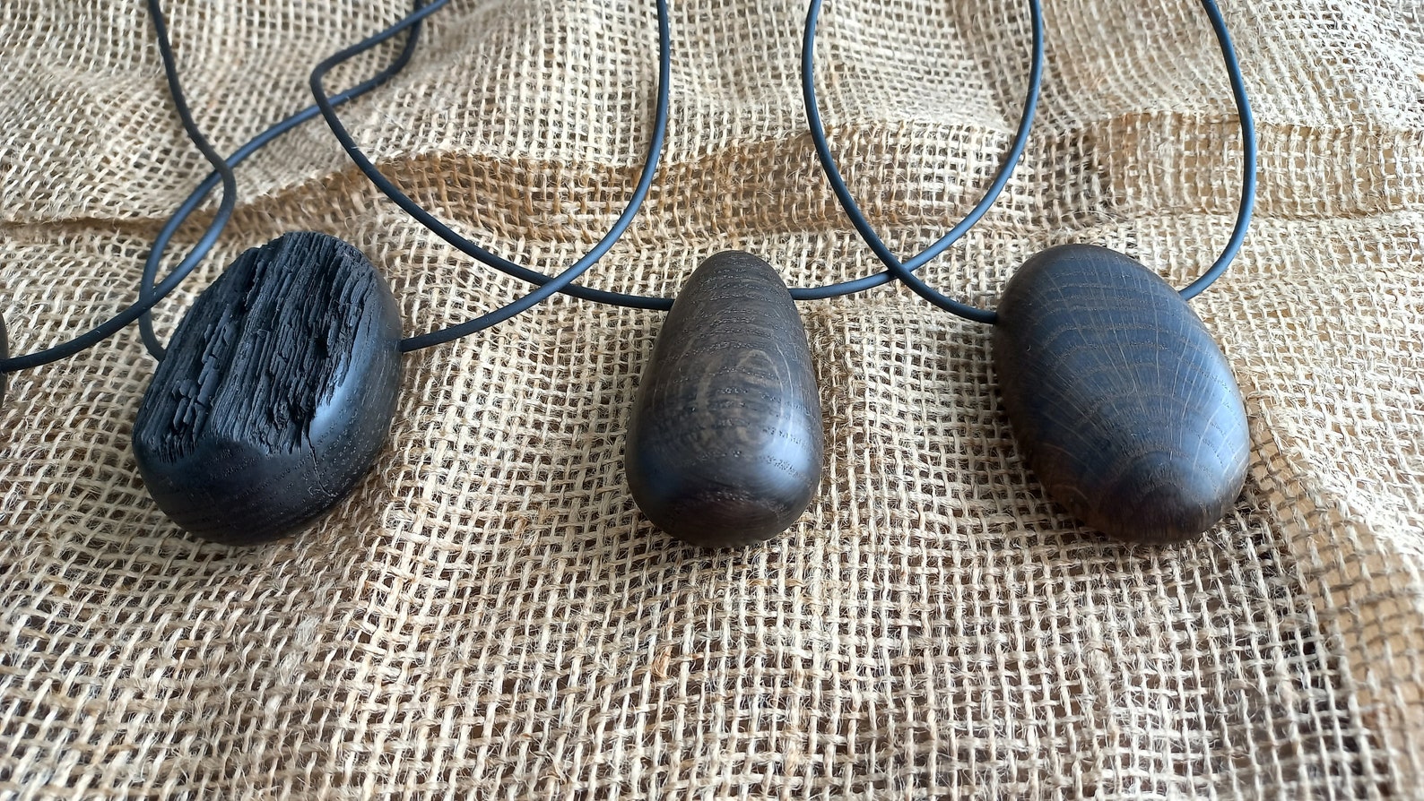 Bog Oak Pendants Hand Carved Wooden Pendant Wooden Etsy