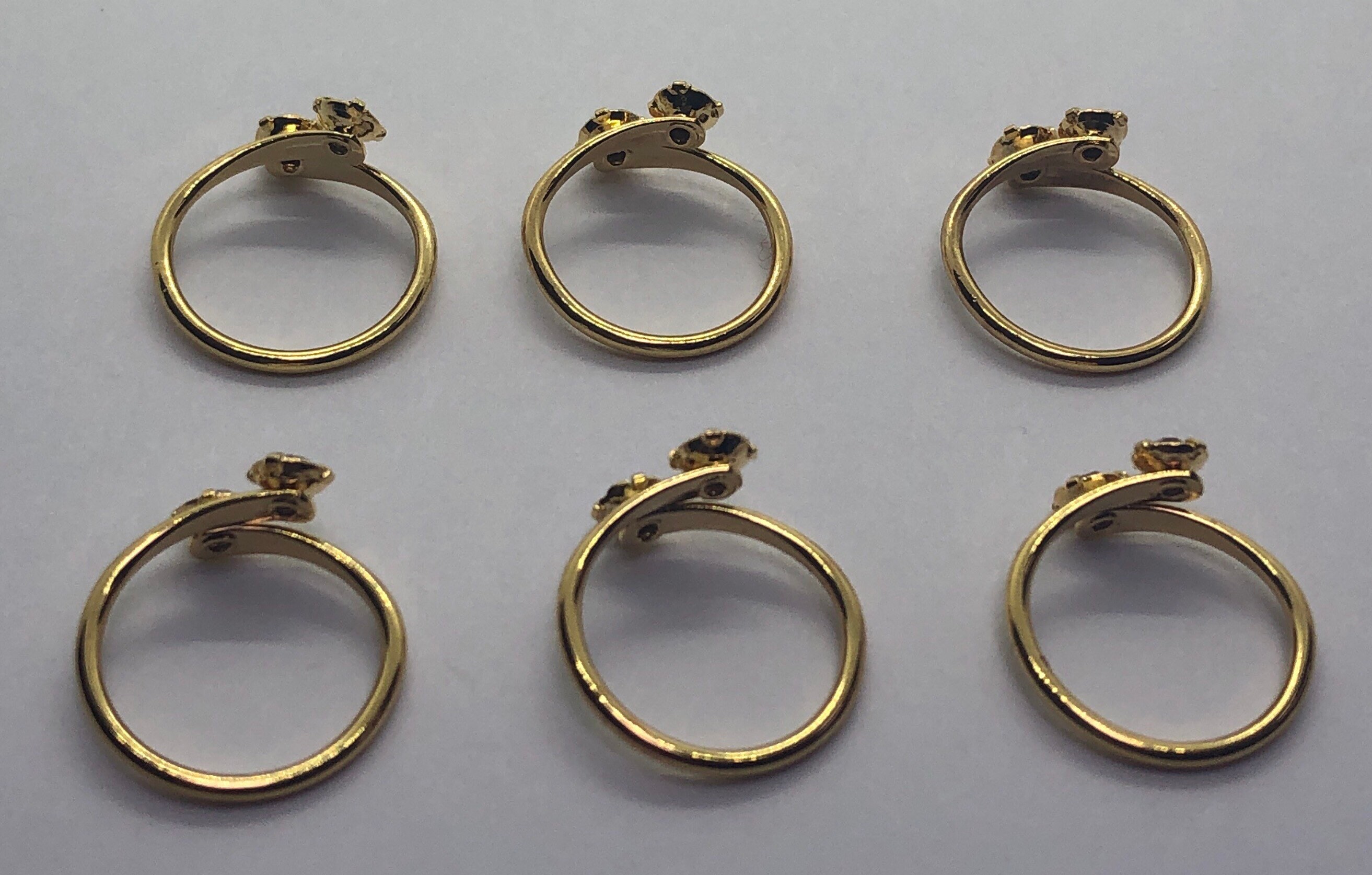 One Vintage Toy Ring Choose Your Color Adjustable Size 2 to Etsy