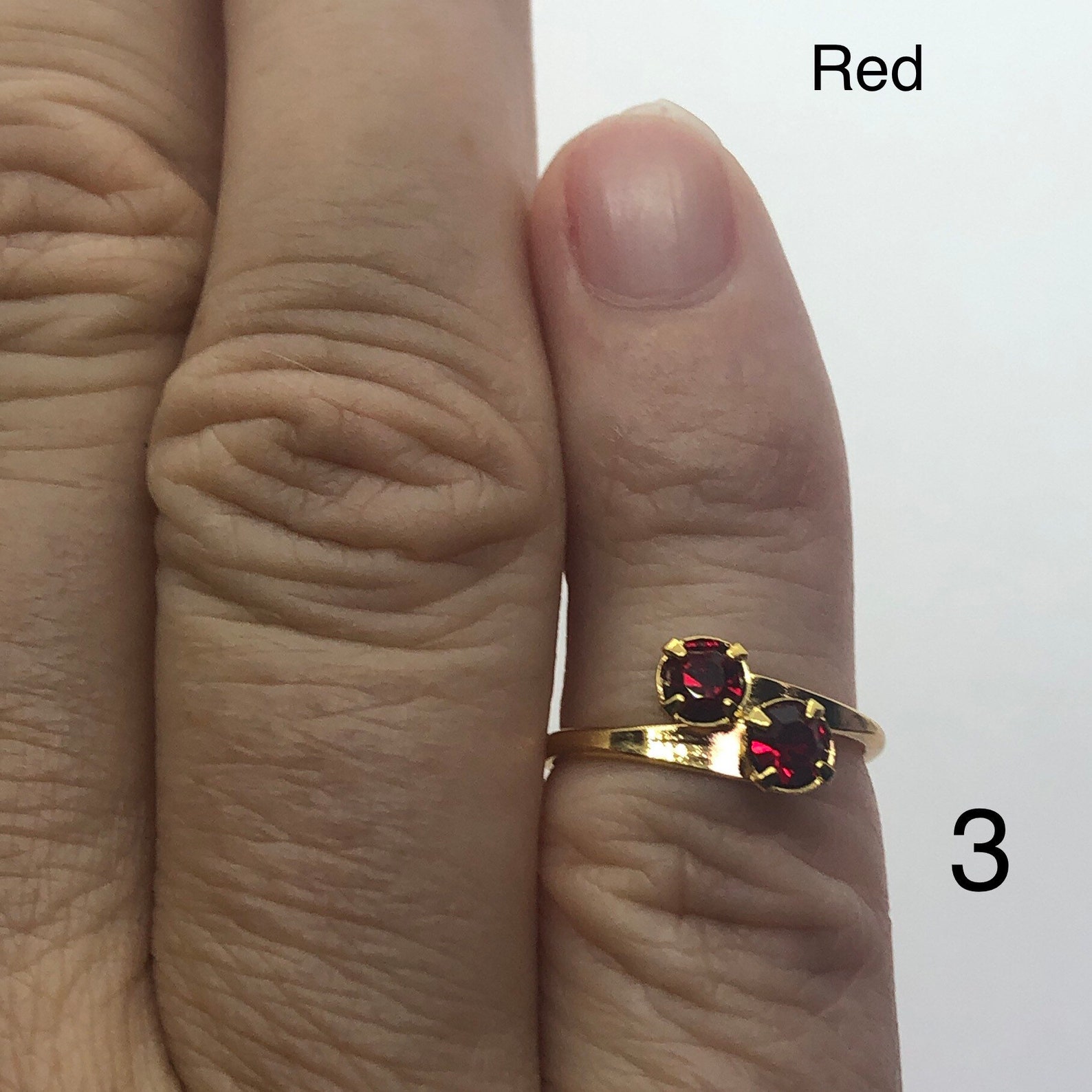 One Vintage Toy Ring Choose Your Color Adjustable Size 2 to Etsy