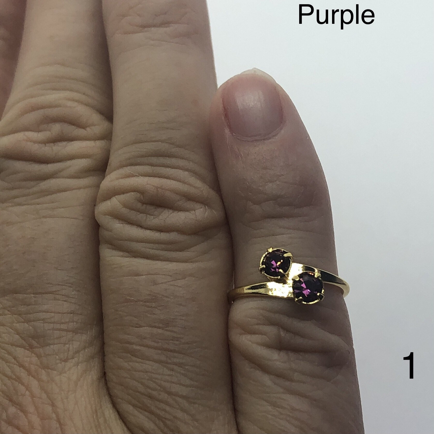 One Vintage Toy Ring Choose Your Color Adjustable Size 2 to Etsy