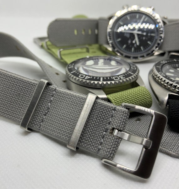 Elastic Diver Nylon Watch Strap V2.0 Etsy