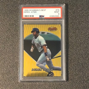 1996 Bowman’s Best Derek Jeter PSA 9 Mint  Card !!!!!!!