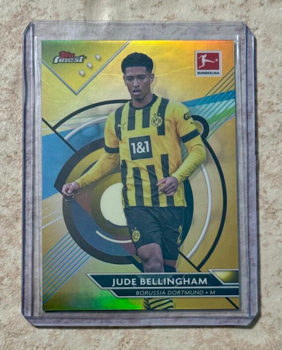 2022-23 Topps Finest Bundesliga Jude Bellingham Gold #d/50