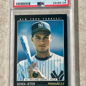 Derek Jeter 1993 Pinnacle New York Yankees PSA 8