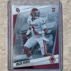 2020 Jalen Hurts Rookie Card RC Philadelphia Eagles Rookie Card